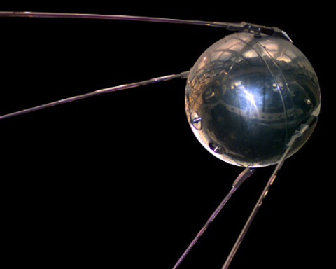Today in History - October 4, 1957 - The first artificial satellite, Sputnik 1, was launched