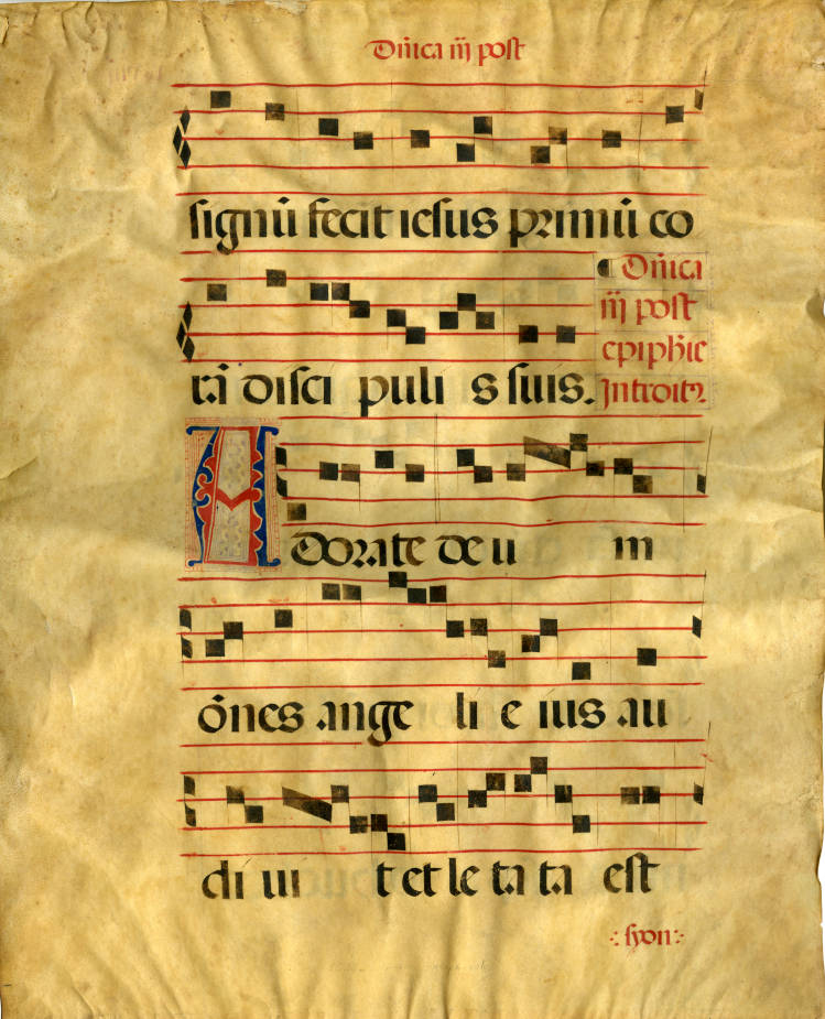 Medieval Latin Sheet Music