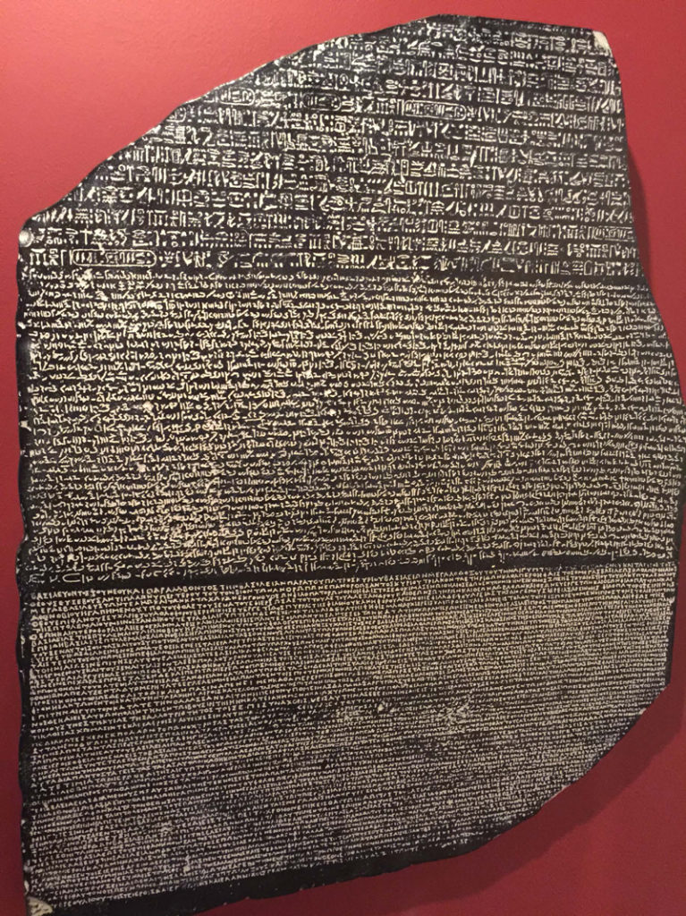 The Rosetta Stone - The British Museum