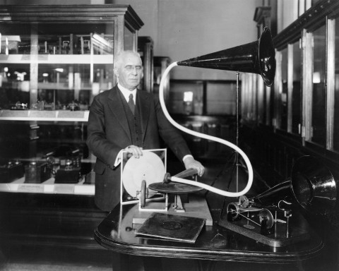 Today in History - September 26 - 1887 Emile Berliner applied for a patent on a flat-disk record and player