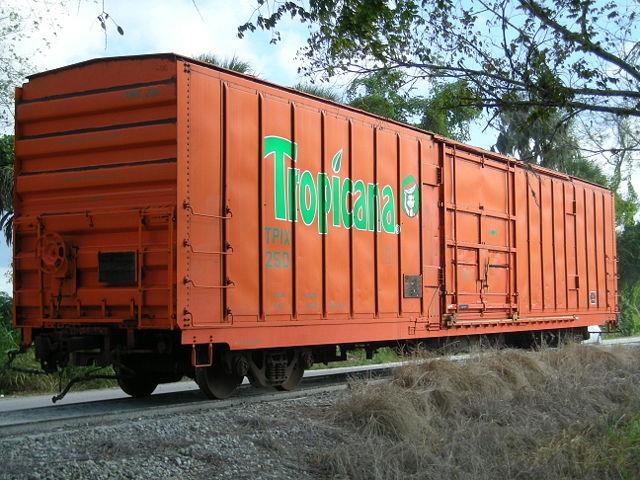 Tropicana Juice Train